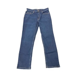 Member's Mark Denim Jeans Men's 5 Pocket Straight Fit Premium Stretch Cotton - Picture 1 of 6