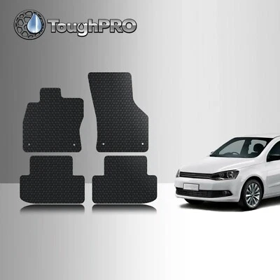 Alfombrillas ToughPRO negras para Volkswagen Golf todo clima ajuste personalizado 2016-2021 Foto 1 de 4
