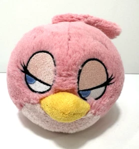 Angry Birds 2012 Stella Pink Bird Stuffed Animal Soft Squishy 10” Plush - Picture 1 of 7