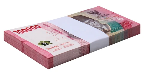 20 x Indonesia 100,000 Rupiah Banknote, 2022, P-168, UNC 2 million  USA SELLER Cover