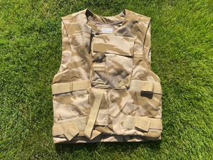 Genuine British Army Desert DPM CBA Combat Body Armour Cover 180/116 - Picture 1 of 6