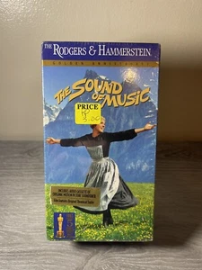 THE SOUND OF MUSIC 2-TAPE VHS SET PLUS AUDIO SOUNDTRACK CASSETTE, NEW & SEALED - Picture 1 of 3