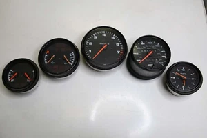 Porsche 911 993 OEM Black Face Gauges / Gauge Set 99364151700 96464130100 H1 - Picture 1 of 19