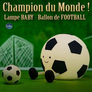Lampe Baby Ballon de Foot Veilleuse de Nuit Relaxante Portable Pour Bébé Enfant - Afbeelding 1 van 16