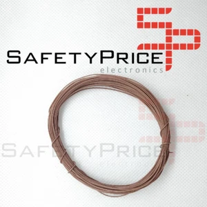 11 metros AWG30 MARRON Cable WRAPPING WIRE COLOR MARRON electronica REF473 - Imagen 1 de 1