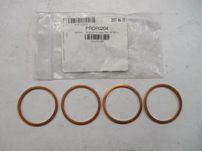 ZF TRANSMISSION SUCTION STRAINER COPPER WASHER FOR ZF305-1 (SET 4) PROP0204 BOAT - Image 1 of 4