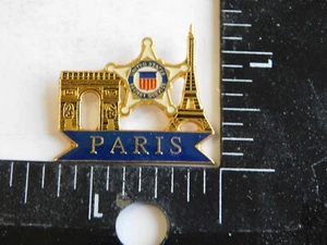 SERVICIO SECRETO DE ESTADOS UNIDOS PARÍS FRANCIA TORRE EIFFLE PIN ARCO - Imagen 1 de 2