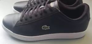 Lacoste Womens Hydez Sneakers - Sz: 9 Black / White- NEW - Picture 1 of 6