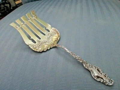 DURGIN WATTEAU Asparagus SERVER STERLING SILVER .925 REPOUSSE Art NOUVEAU - Image 1 of 4