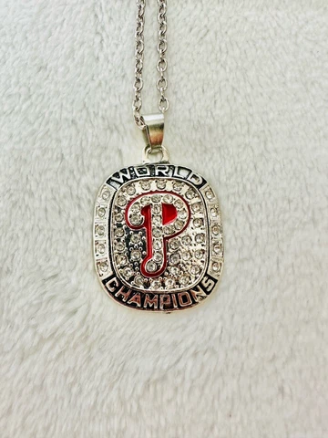 2008 Philadelphia Phillies World Series Pendant, 🇺🇸 SHIP Cover