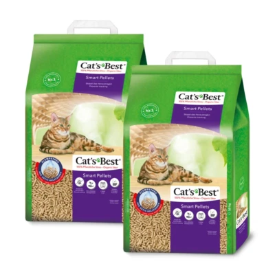 CAT'S BEST SMART PELLETS Katzenstreu SPARPACK 2 x 10kg