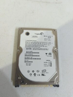 Seagate Momentus 5400.2 60 GB, 5400 RPM, 2.5" ST960822A Hard Drive - Image 1 of 2