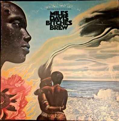MILES DAVIS BITCHES BREW JAZZ Double LP VINYL Record Columbia GP 26    - Image 1 of 4