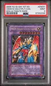 2005 YUGIOH EEN-EN031 VWXYZ-DRAGON CATAPULT CANNON ULTIMATE PSA 9 MINT #87992096 - Picture 1 of 2
