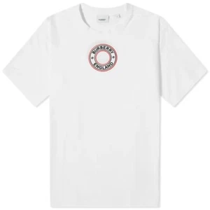 Burberry England Archway Logo Relaxed Fit Weiß T-Shirt UVP 390£ - Gr. XS / S - Bild 1 von 10