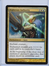 MTG magic 4x Righteous Authority (M/NM) Return to Ravnica