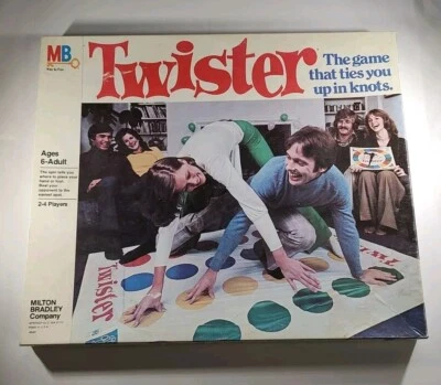 Twister Board Game by Milton Bradley Party Game 1974 Edition - Image 1 of 4