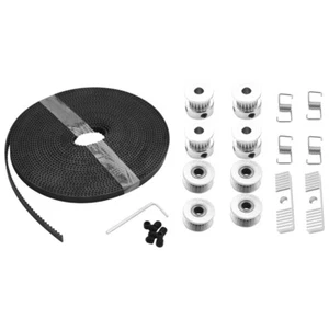 5Mx6Mm Gt2 Timing Belt +4Pcs 20 Tooth 5Mm Inner Diameter Pulley +4Pcs Idler + L2 - Picture 1 of 8