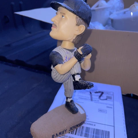 Randy Johnson Arizona Diamondbacks Bobble Dobbles bobblehead No. 735/5000 No Box Cover