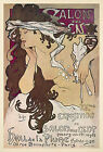 Salon des Cent Champenois Mucha Alphonse Brüste Jugendstil Plakat Plakate A2 363