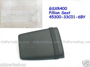 Suzuki GSX-R400 Pillion Seat NOS GSXR400R Genuine REAR SEAT ASSY 45300-33C01-6BY - Bild 1 von 7