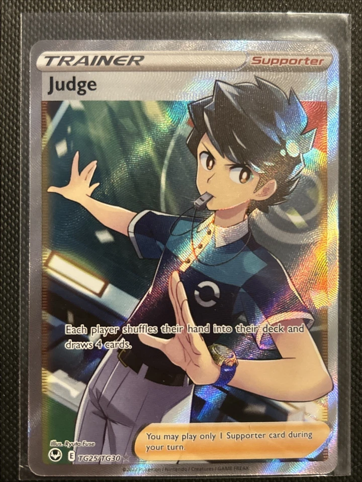 Judge TG25/TG30 Swsh12: Sword & Shield - Silver Tempest Trainer Gallery Holo - Image 1 of 4