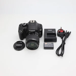 Kit fotocamera Canon EOS 3000D con obiettivo 18-55 mm - numero di otturatori 4K - POSTA 24 ORE - Foto 1 di 10
