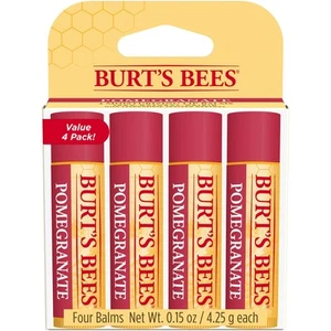 Lip Balm - Pomegranate Lip Moisturizer With Responsibly Sourced Beeswax Tint-... - Picture 1 of 8