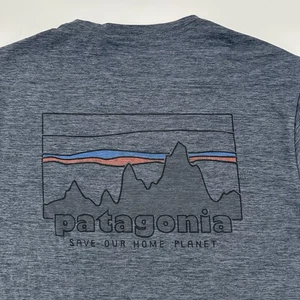 Patagonia Shirt Mens Small Capilene Cool Daily UPF 50 Stretch Performance Tee - Picture 1 of 7