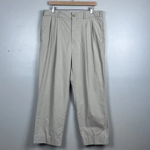 Bills Khakis Men's Original Twill Classic Fit Pleated Pants M2P Size 36; Office - Picture 1 of 10