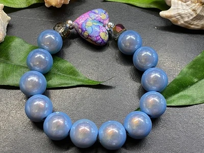 Armband Miracle Beads + div. hochwertige Perlen Gr. M Leo Magic Beads #1048-14 - Bild 1 von 2