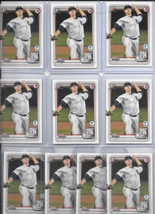 Tarik Skubal lot (10)  2020 Bowman  Draft  1st Edition - Picture 1 of 2