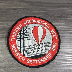 Thunder International Meet Norwich September 1982 Patch - Picture 1 of 2