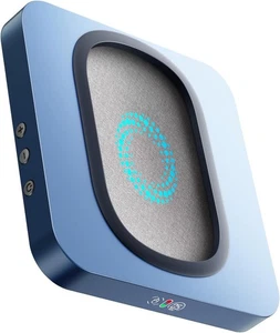 Mouse giratorio grande Jiggler, intervalos ajustables, pantalla LED, azul espiral - Imagen 1 de 7