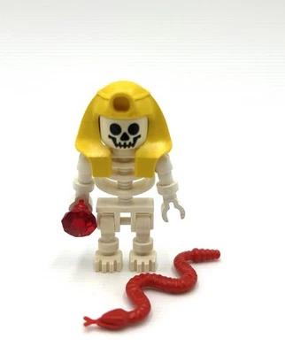 LEGO Cabezal Esqueleto Minifigura Aventureros Desierto 5938 Foto 1 de 4