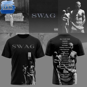 Justin Bieber SWAG Limited Edition 3D T-Shirt - Picture 1 of 4