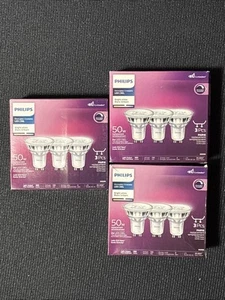 Philips PAR16 GU10 Base Dimmable Bright White 4w LED 9Pack - Picture 1 of 4