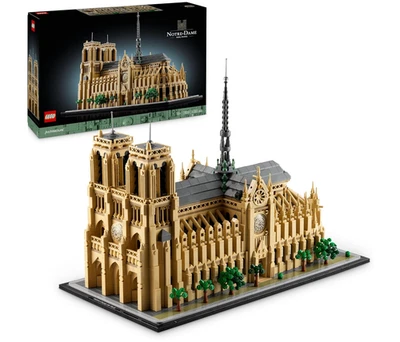 LEGO Architecture 21061 – Notre-Dame de Paris – Maquette à construire pour adult - Photo 1/4