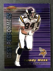 1999 Topps Bowmans Best #92 Randy Moss Minnesota Vikings NM or Better - Picture 1 of 2