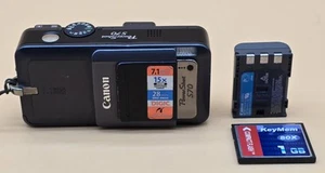 Canon PowerShot S70 7.1MP Digital Camera Tested - Black - Japan - Picture 1 of 12