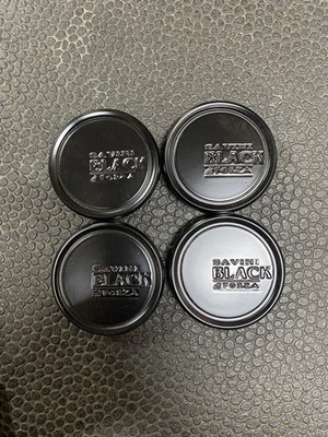 Juego de 4 tapas centrales de rueda personalizadas negras Savini Black Di Forza # C-SA02 Foto 1 de 4