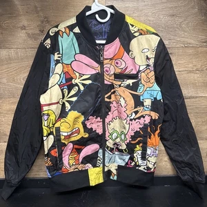 Nickelodeon "MEMBERS ONLY" Rugrats Jacket Limited Edition Medium Reversible �� - Bild 1 von 22