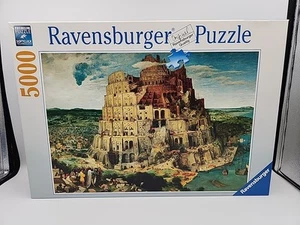 Ravensburger Jigsaw Puzzle 5000 Pc Tower of Babel Brueghel the Elder - Picture 1 of 9