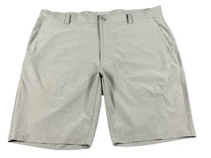 Peter Millar Shackelford Short Men Size 38 Gray Stretch Performance Hybrid Golf - Picture 1 of 8