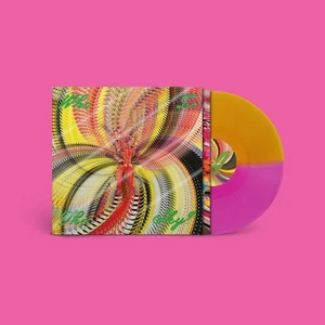 David Byrne Who Is The Sky? Orange & Strawberry Pink Vinyl LP Lenticular NEW - Picture 1 of 4
