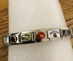 Pulsera Charm Vintage - Zoppini, años 90 - Imagen 1 de 8