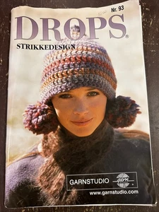 DROPS Strikkedesign No 93 KNITTING PATTERN BOOK / Women's Sweaters Garnstudio - Picture 1 of 7