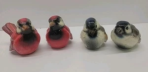 4 statuine vintage porcellana Goebel Bird 2 CV73, CV75, CV74 Germania Ovest - Foto 1 di 8