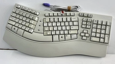 Microsoft Natural Ergonomic Keyboard KU-0045 – USB – Split Keyboard Comfortable - Image 1 of 4