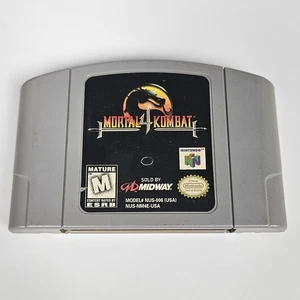 Mortal Kombat 4 (Nintendo 64) (Tested & Working) - Picture 1 of 6